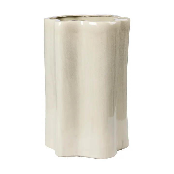 Sonja flower pot H:55 cm - Rainy Day Grey - Broste Copenhagen