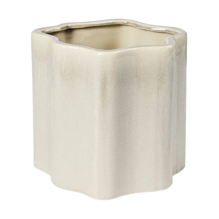 Sonja flowerpot H:20 cm - Rainy Day Grey - Broste Copenhagen