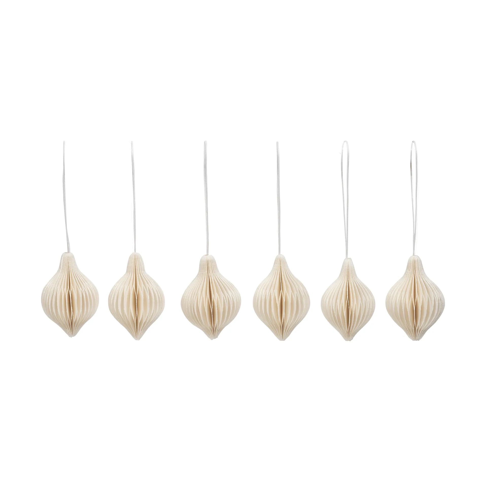 Spira Christmas hanging decoration, Off white Broste Copenhagen