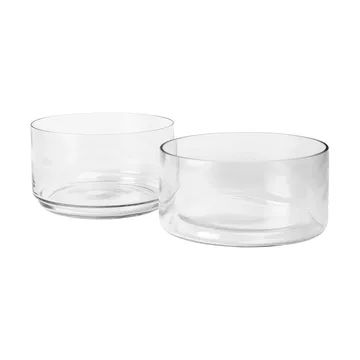 Sylvia bowl Ø21x12 cm - Clear - Broste Copenhagen