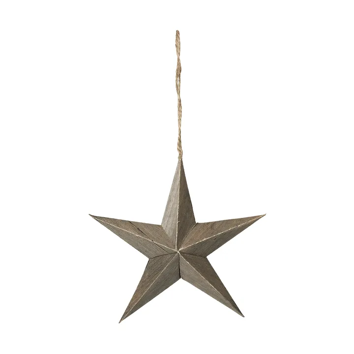Venice advent star - Fungi Grey - Broste Copenhagen