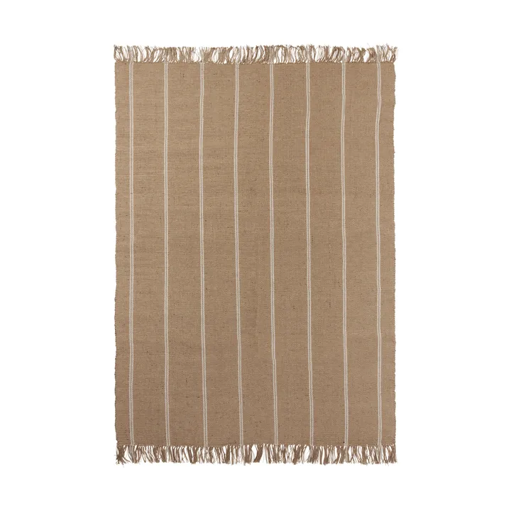 Yuki rug - White-natural, 140x200 cm - Broste Copenhagen