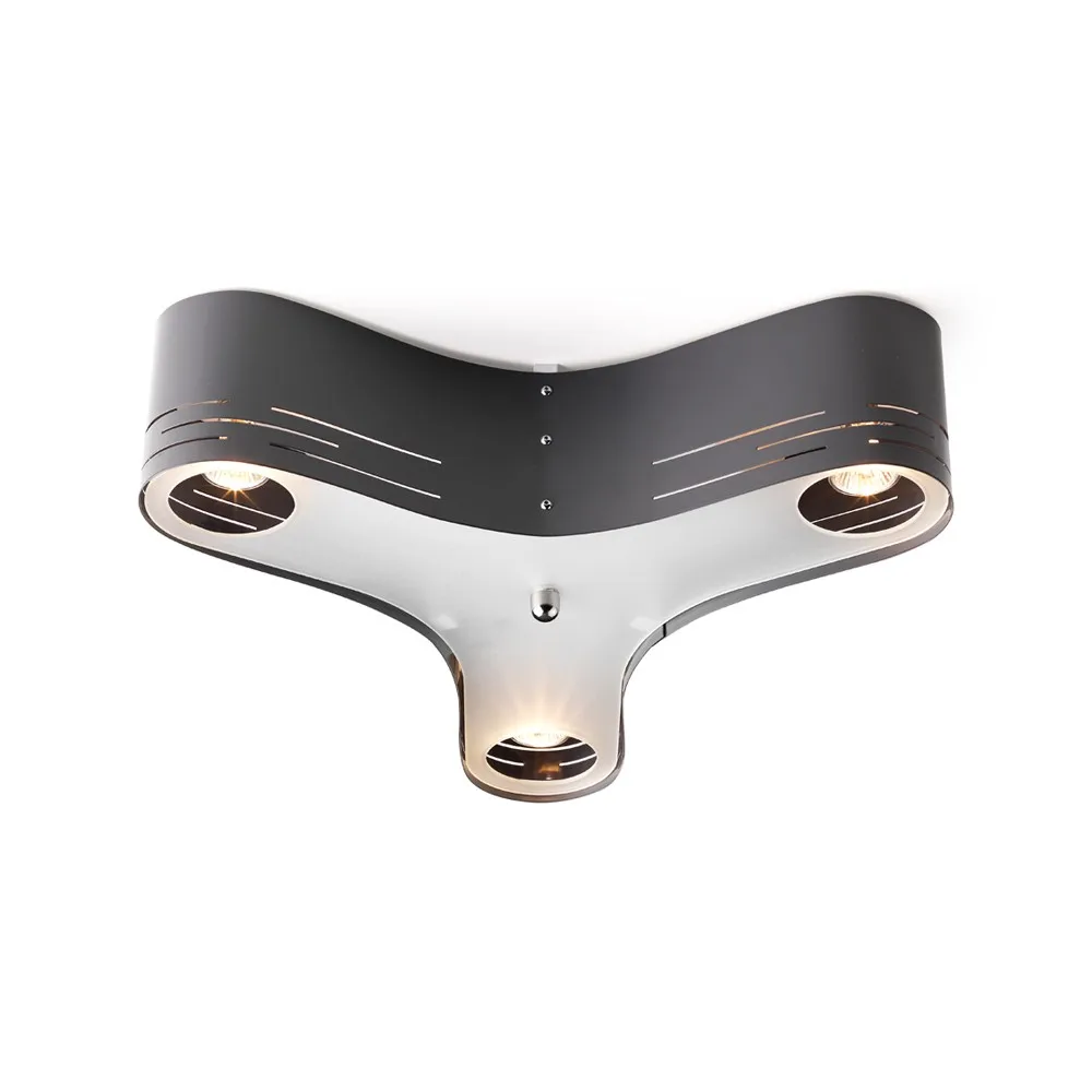 Clover 12 Ceiling lamp, Grey Bsweden