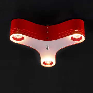 Clover plafond 12 - red - Bsweden
