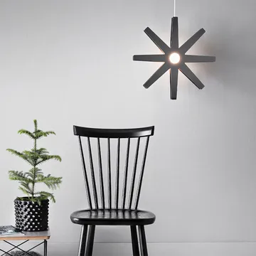 Fling 78 advent star - Red, red cord - Bsweden