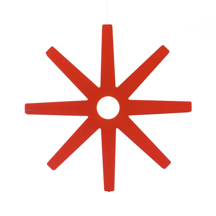 Fling advent star red - Ø 33 cm - Bsweden
