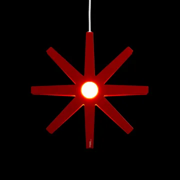 Fling advent star red - Ø 50 cm - Bsweden