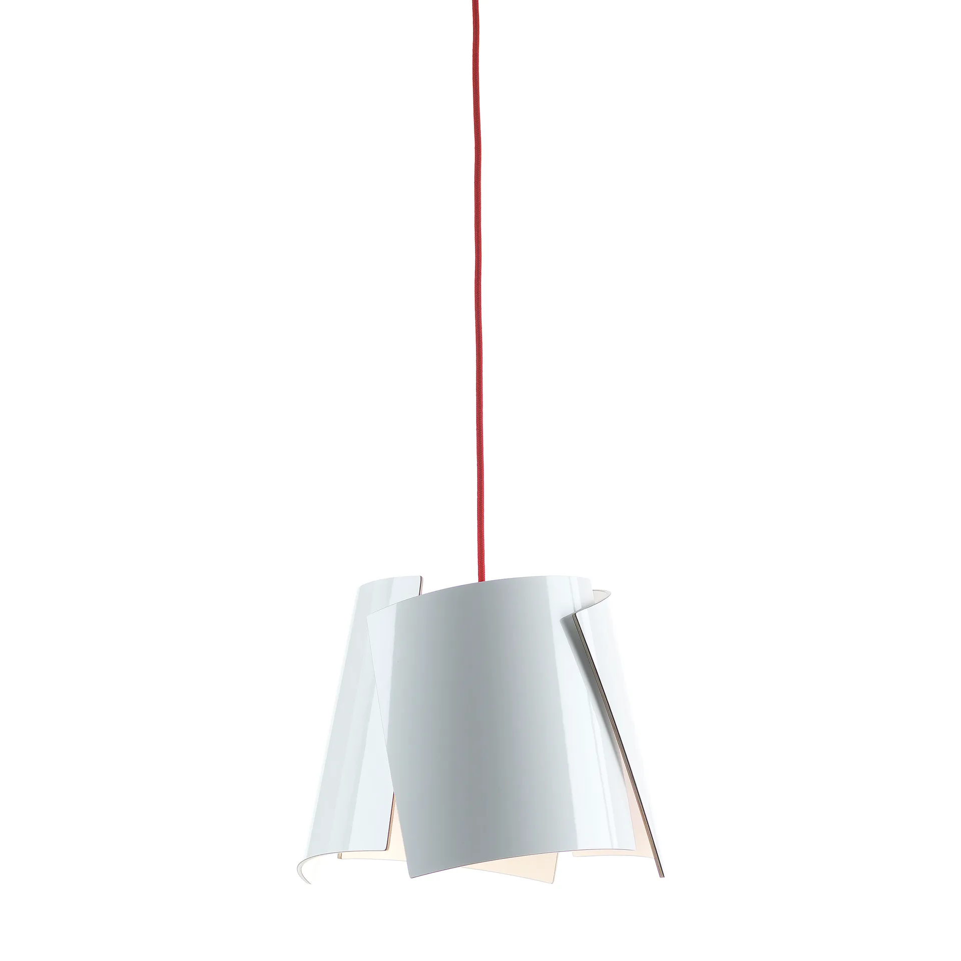Leaf white lamp, white-red Bsweden