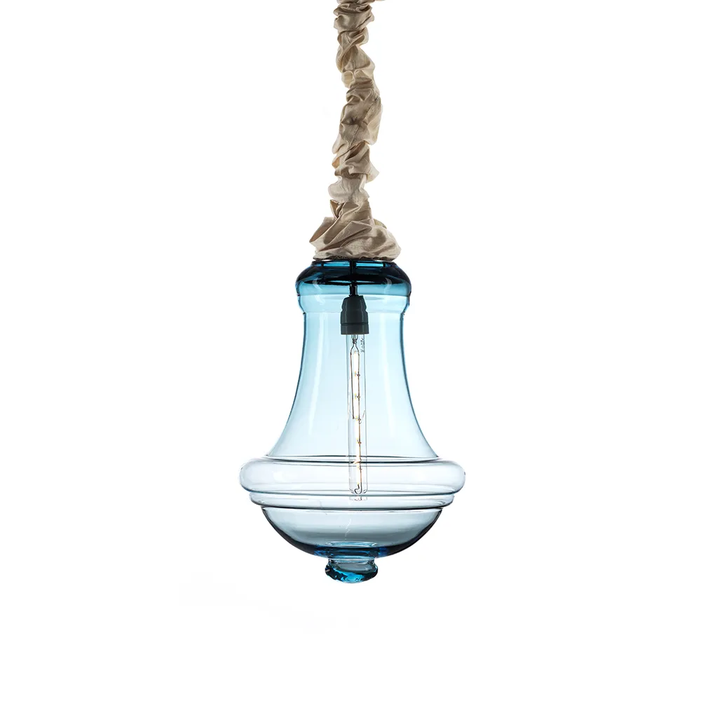 Valborg pendant lamp, Grey-blue, led Bsweden