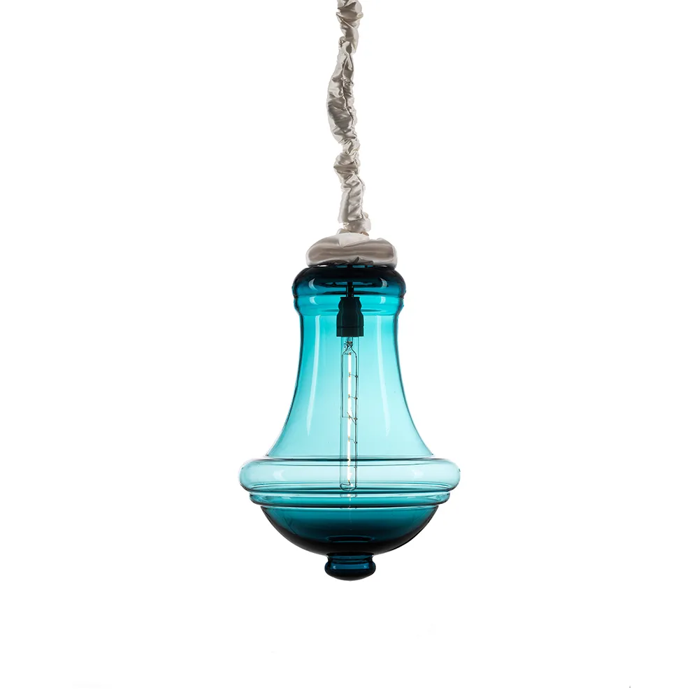 Valborg pendant lamp, Turquoise, led Bsweden