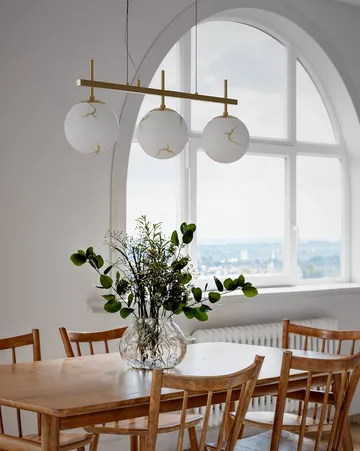 Bellagio ceiling light 3-lite - Brass-white - By Rydéns
