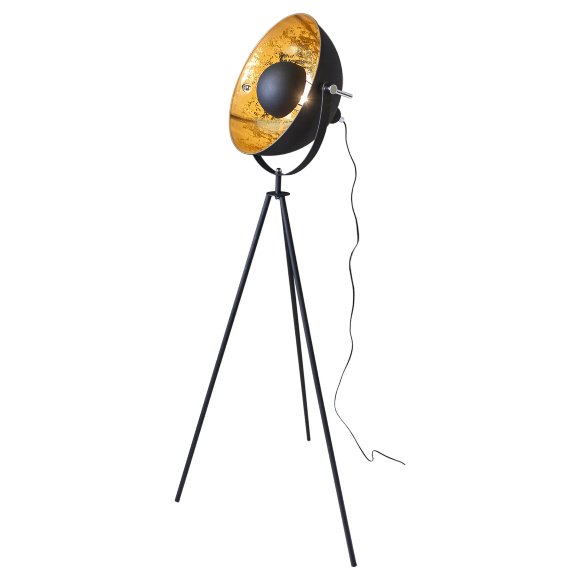 Captain mini floor lamp, sandblack By Rydéns