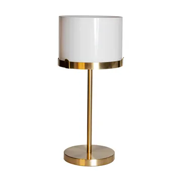 Marcel table lamp 55 cm - Brass-white - By Rydéns