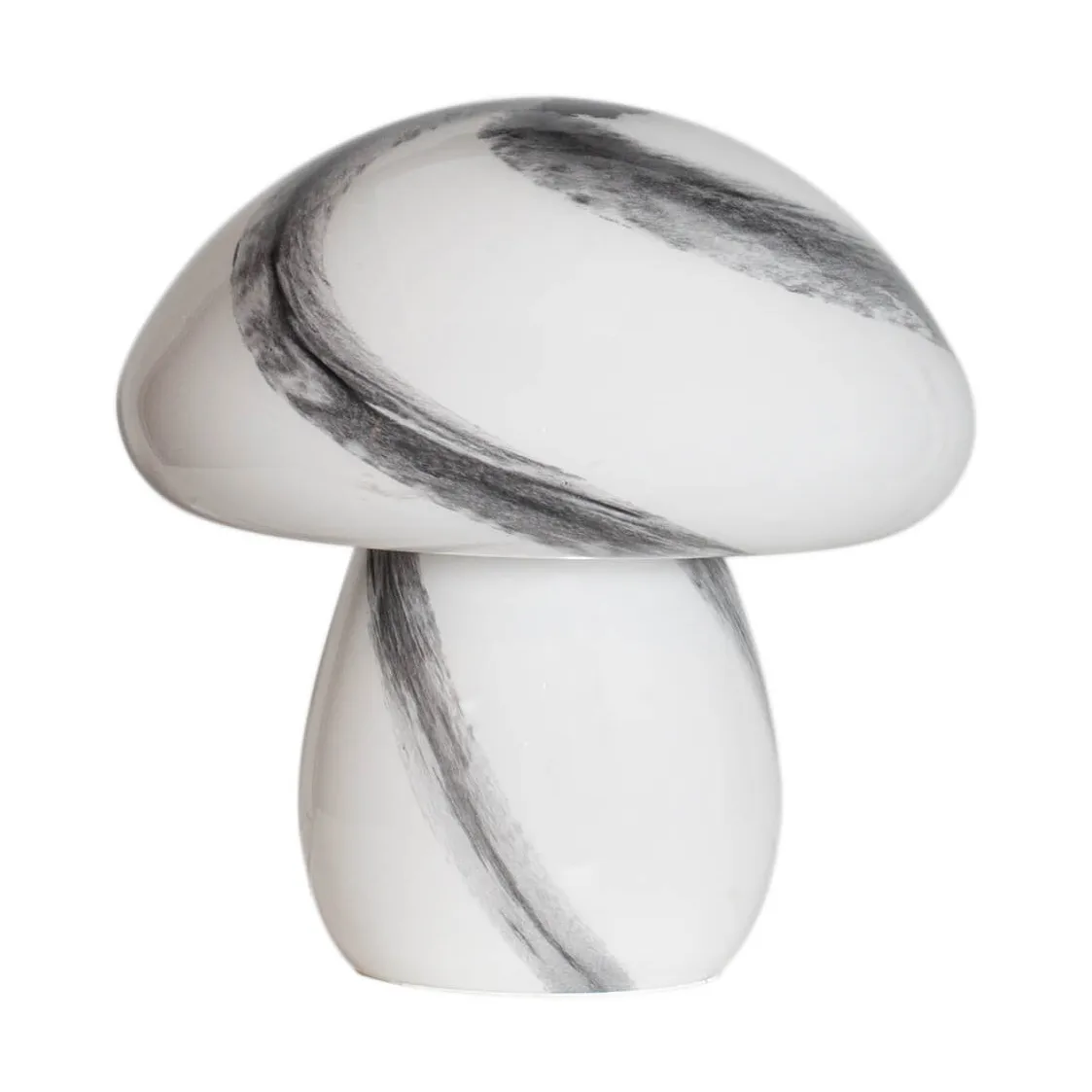 Mira Mushroom table lamp 30 cm, White-black By Rydéns