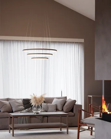 Trione ceiling light Ø80 cm - Nature - By Rydéns