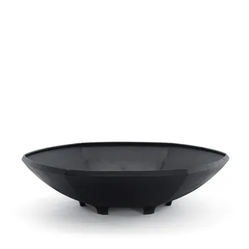 Blom plant pot - Black, wide - Byarums bruk