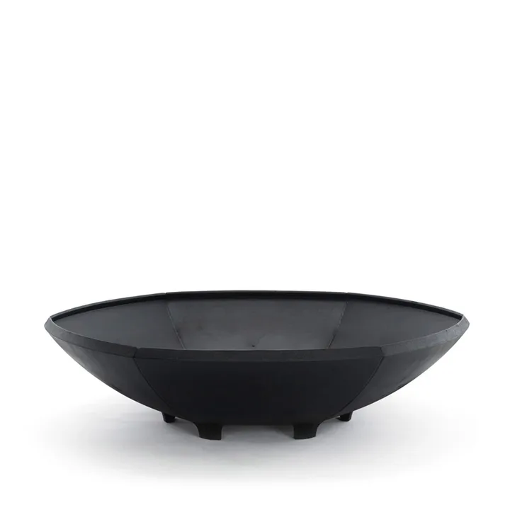 Blom plant pot - Black, wide - Byarums bruk