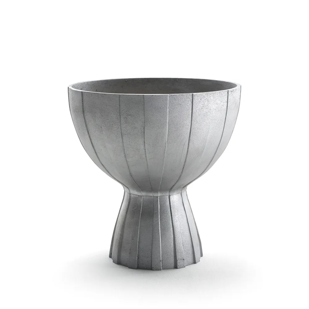 Duett flower urn Ø42 cm, Aluminum Byarums bruk