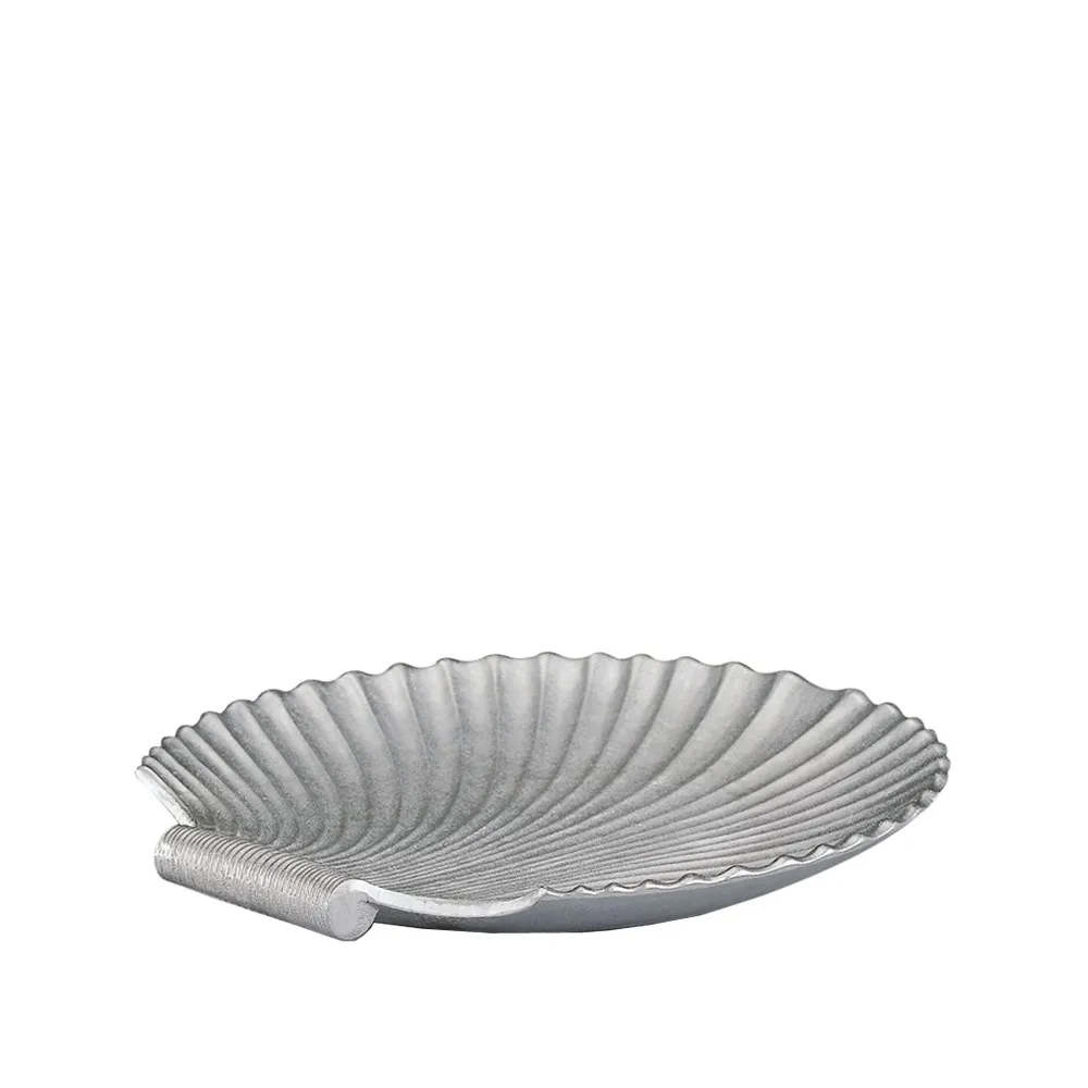 Shell bird bath, Aluminum Byarums bruk