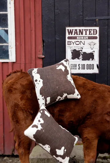 Anima pillow L 40x60 cm - Cow - Byon