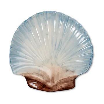Armona serving dish 32x32.5 cm - Light blue - Byon