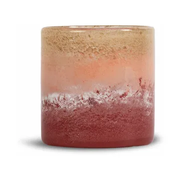 Calore lantern-vase M Ø15 cm - Rose-beige-bordeaux - Byon