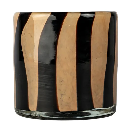 Calore lantern XS Ø10 cm, Black-beige Byon