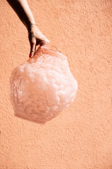 Corallo vase M 26x28x27 cm - Pink - Byon