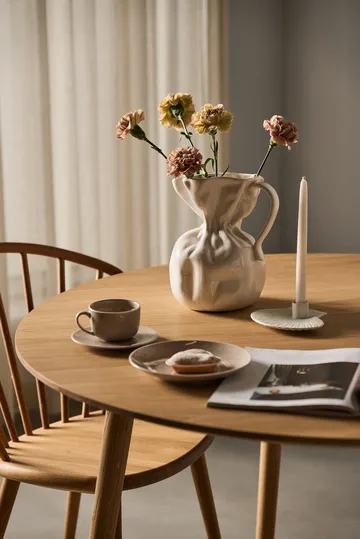 Crumple vase - white - Byon