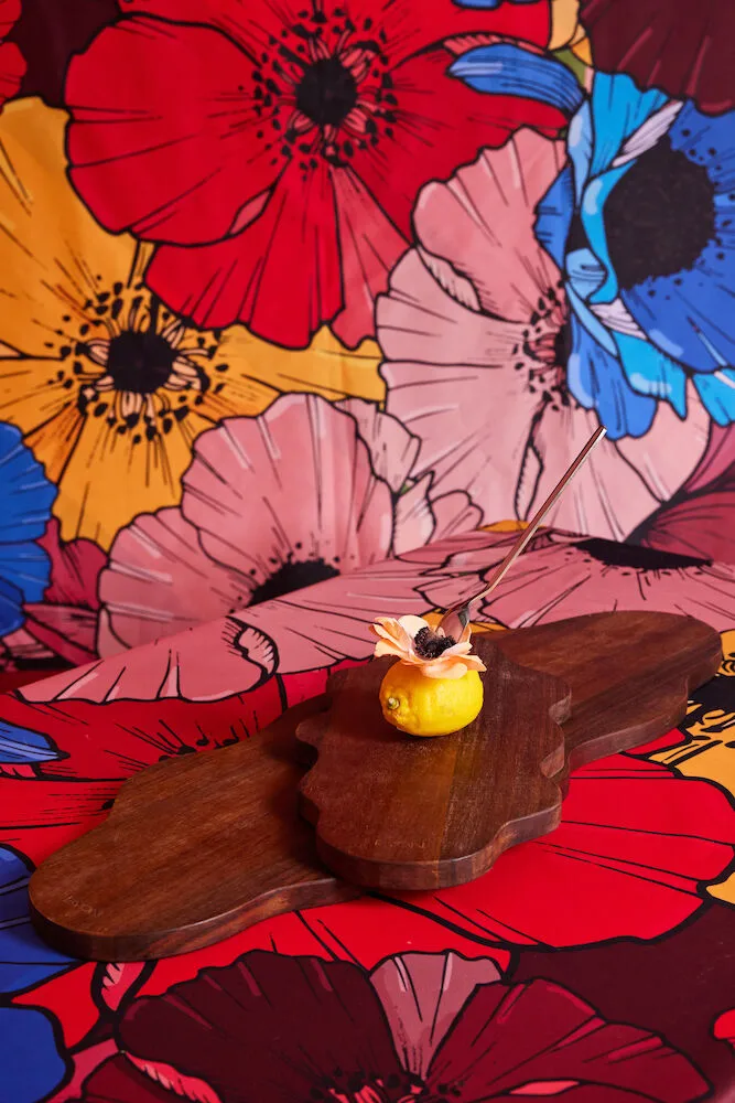 Flowy cutting board 25x70 cm, Acacia Byon