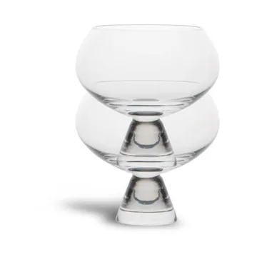 Indy glass 24 cl 2-pack - Clear - Byon