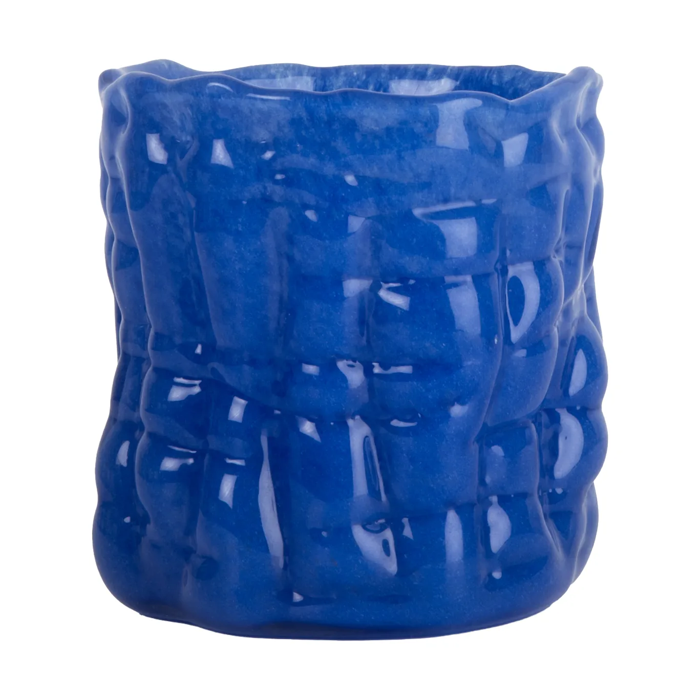 Laranne candle holder Ø10 cm, Blue Byon