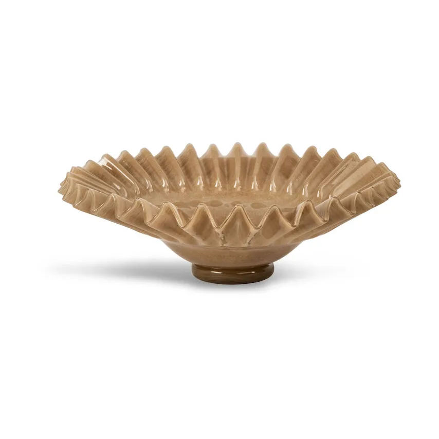 Lori bowl L Ø38 cm, Beige Byon