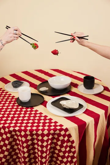 Love tablecloth 150x280 cm - Red sand - Byon