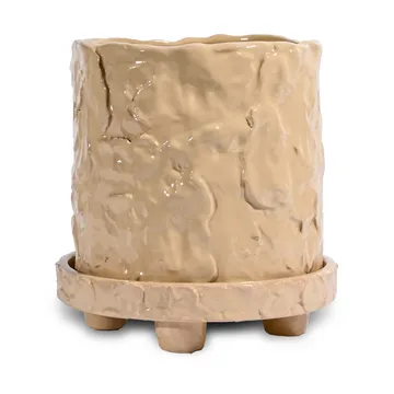 Muddy pot S Ø17.5 cm - Beige - Byon