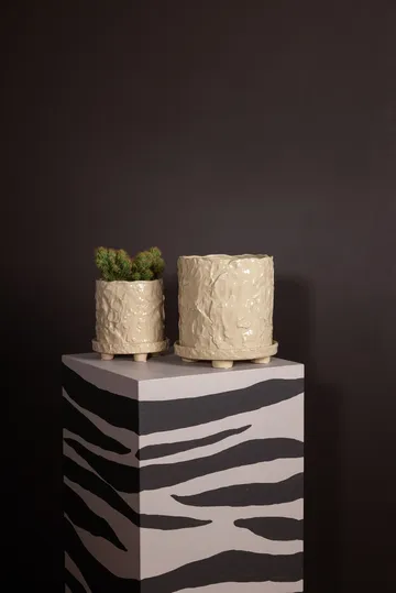 Muddy pot S Ø17.5 cm - Beige - Byon
