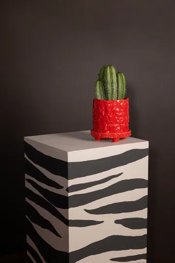 Muddy pot S Ø17.5 cm - Red - Byon