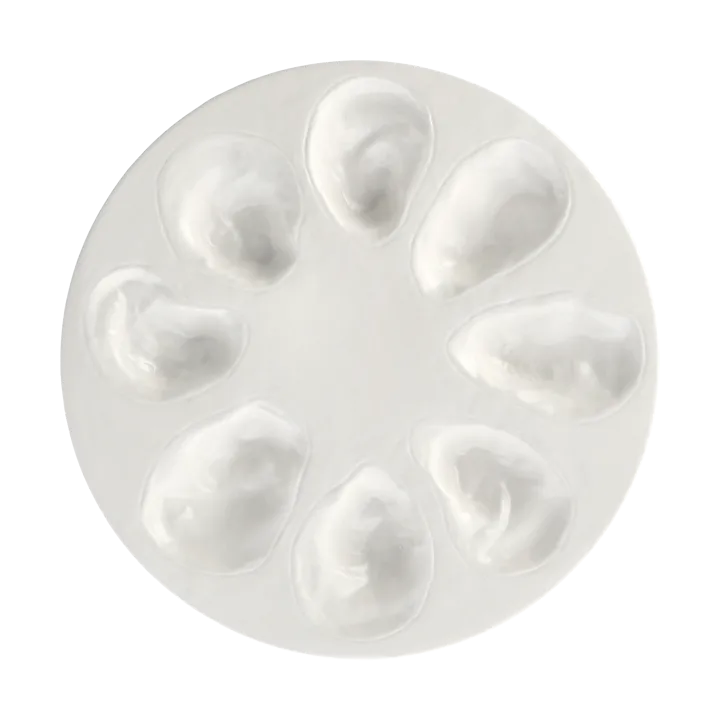 Oyster plate Ø27 cm - White - Byon