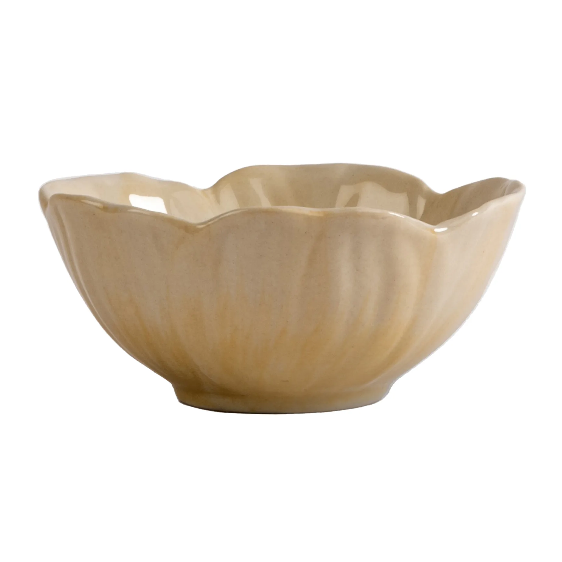Poppy bowl, Beige, Ø11 cm Byon