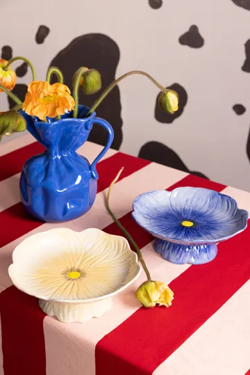 Poppy cake stand Ø26 cm - Beige - Byon
