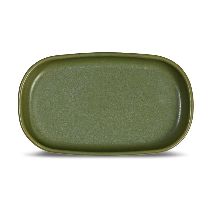 Porto serving tray 18x30 cm - Green - Byon