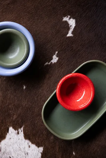 Porto serving tray 18x30 cm - Green - Byon