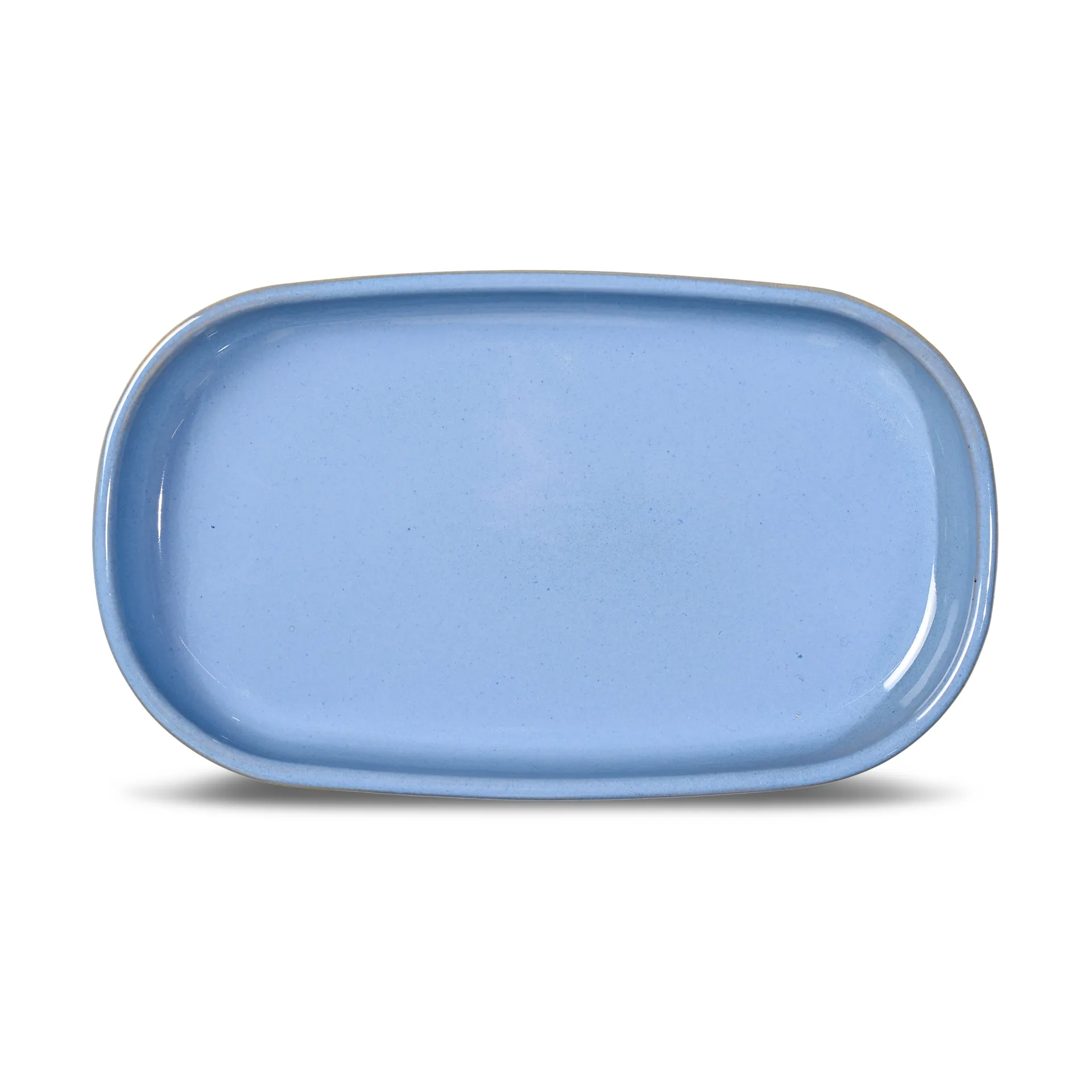 Porto serving tray 18x30 cm, Light blue Byon