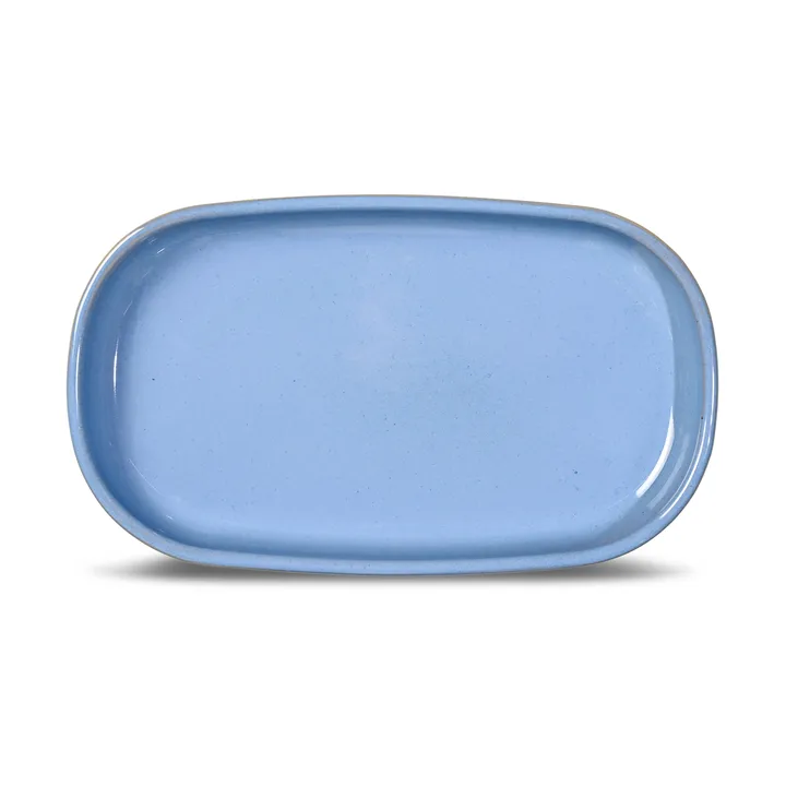 Porto serving tray 18x30 cm - Light blue - Byon