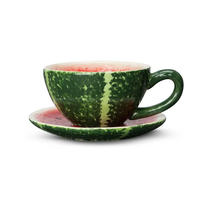 Watermelon cup with saucer - 25 cl - Byon