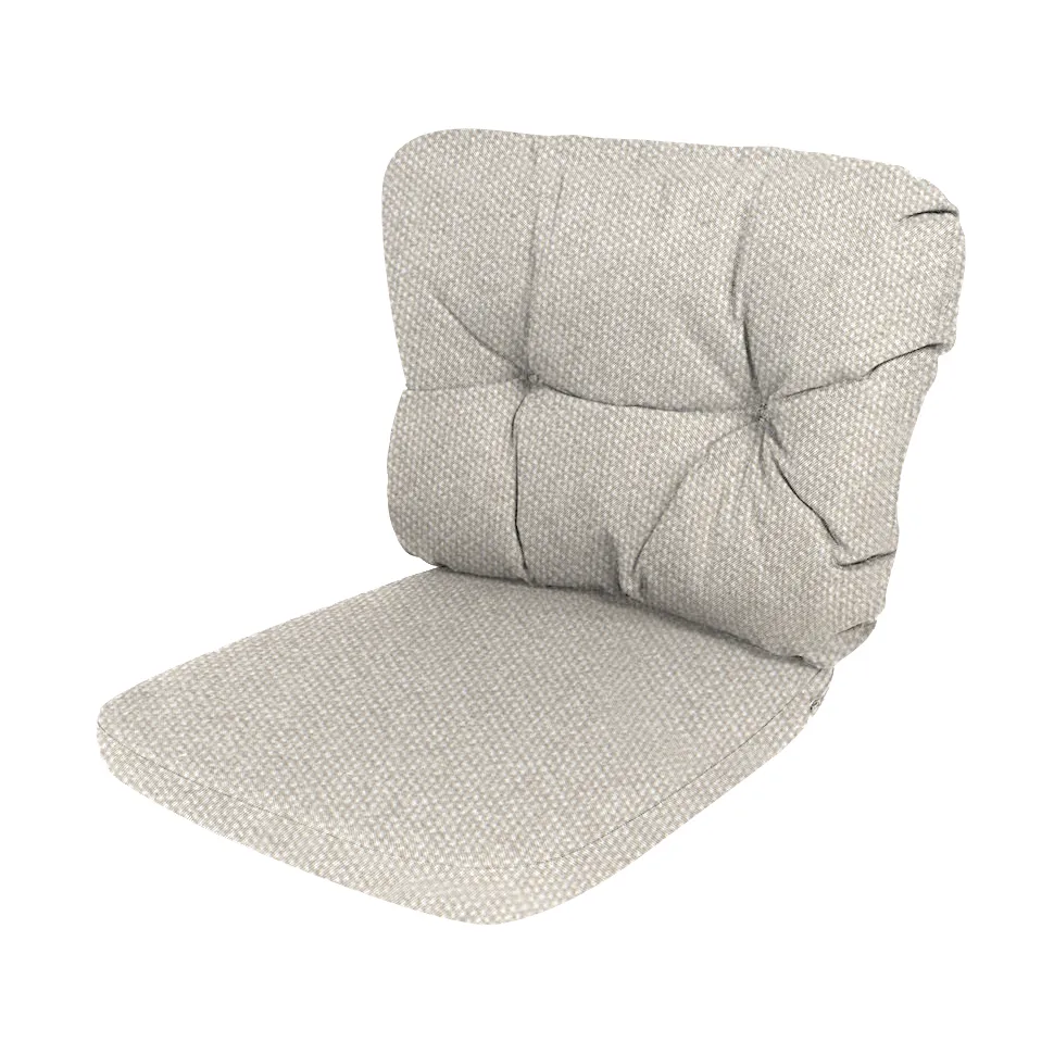 Basket/Moments/Ocean chair cushion set, Desert sand (Rise) Cane-line