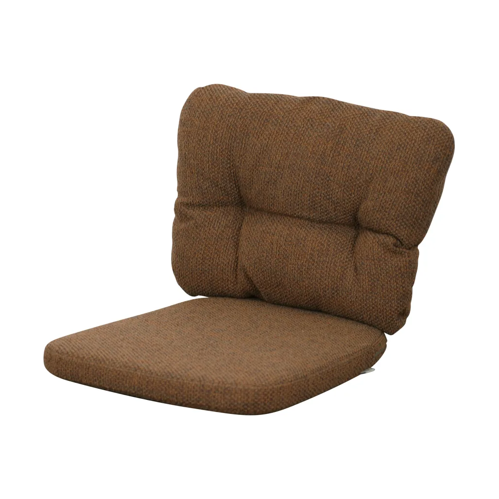 Basket/Moments/Ocean chair cushion set, Umber brown (Rise) Cane-line