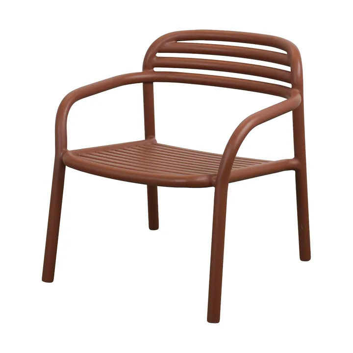 Bliss lounge armchair - Desert red - Cane-line