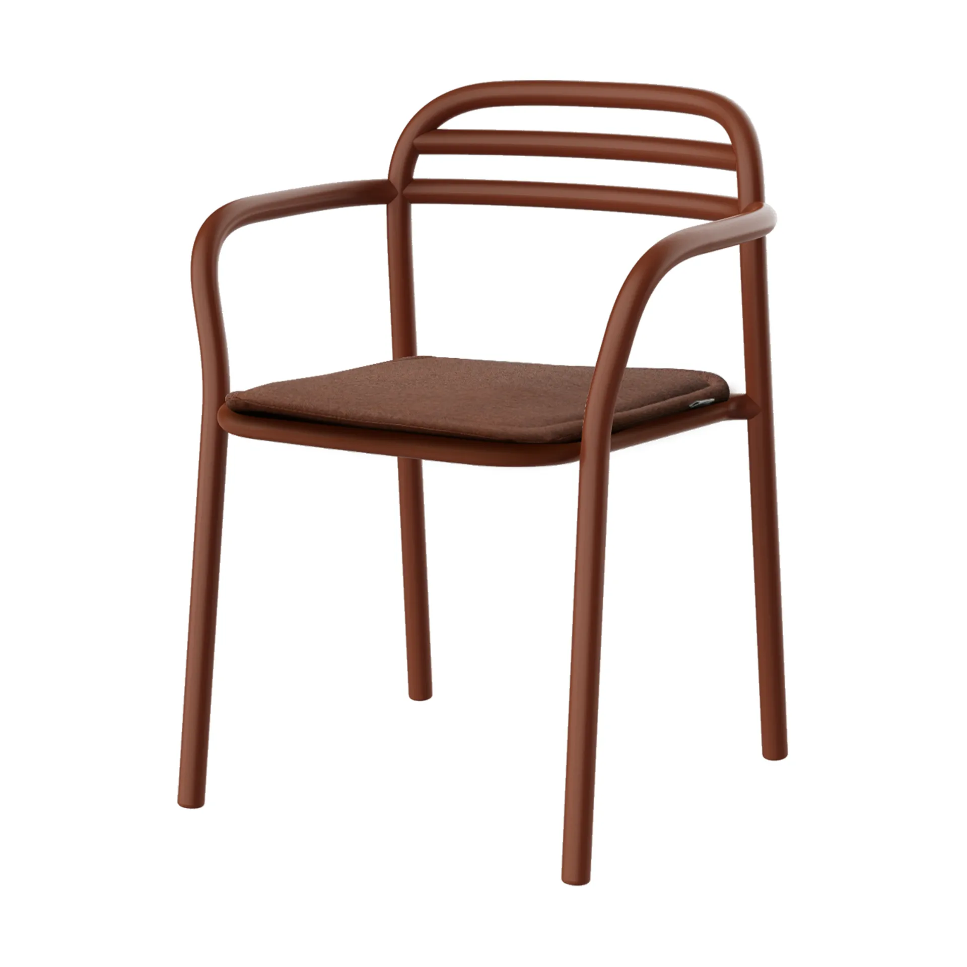 Bliss seat cushion for chair, Desert red, 40x41 cm Cane-line