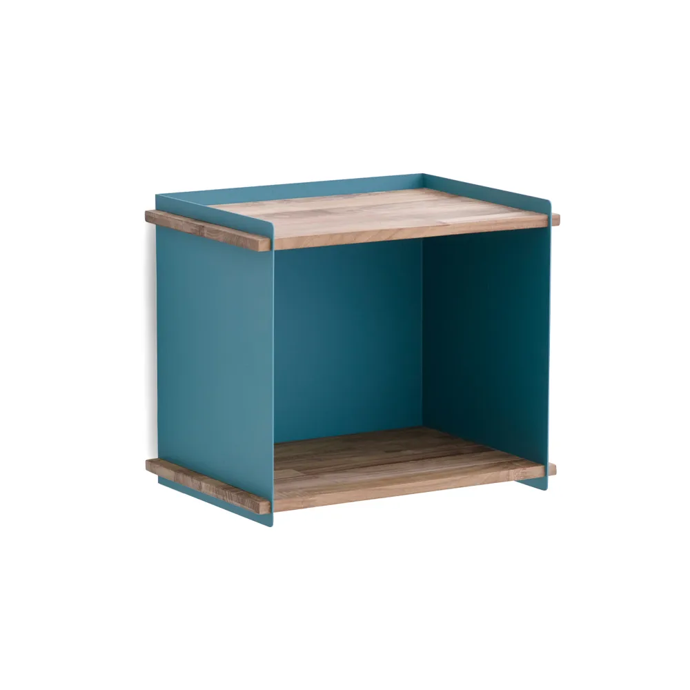 Box Wall Storage, Aqua, teak Cane-line